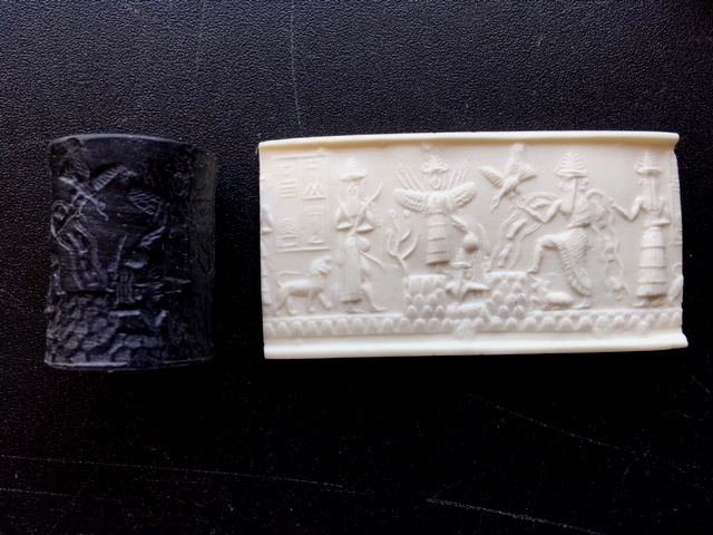 Adda, the Scribe Cylinder Seal Recreation